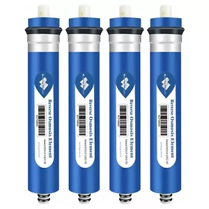 50 GPD RO Filtro acqua ad osmosi inversa membrana adatto per Dow Filmtec TW30-1812-50 - Foto 1 di 11