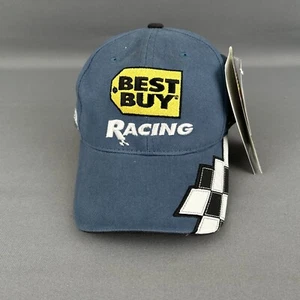 Matt Kenseth #17 Rousch Fenway Racing Best Buy Checkered Flag Adjustable Hat Cap - Picture 1 of 7