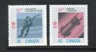 NEUF CANADA 1987 SG1236-1237 JEUX OLYMPIQUES D'HIVER CALGARY