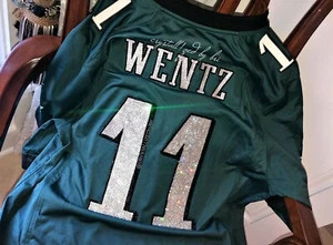 Bling Football Trikot AUSTRIAN CRYSTALS Any Player NFL Bedazzled Shirt Eagles - Bild 1 von 7