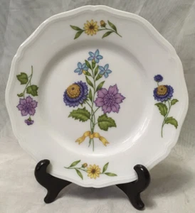 RARE A. Reynaud Limoges Ceralene “Fleur de Printemps” 6.5” Bread Butter Plate - Picture 1 of 7