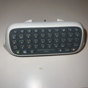 Chatpad Keypad OEM Microsoft White for Xbox 360 Console Video Game Controller - Picture 1 of 4