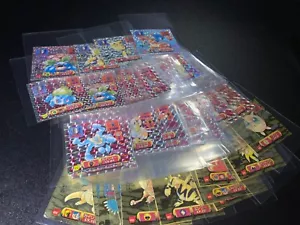 Carta adesiva pellicola prismatica vintage Pokemon Amada - a scelta! - 1997 - Foto 1 di 177