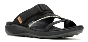 Merrell Terran 4 Post Wrap Black Comfort Sandal Women's sizes 5-11/NEW!!! - Picture 1 of 2