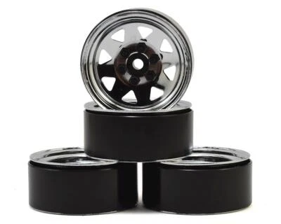 RC4WD 6 Lug Wagon 1.9" Stamped Steel Beadlock Wheel (Chrome) [RC4ZW0002] - Image 1 of 4