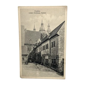 Postcard Eisleben Luther’s Death House Hofseite Fritz Eder Publisher Germany - Picture 1 of 4