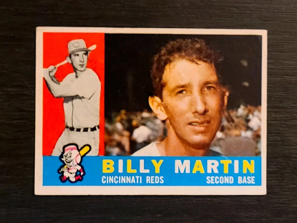 1960 Billy Martin #173 Topps EX-MINT+ - Image 1 of 4