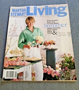 VINTAGE Martha Stewart Living Magazine July/ August 1991, Issue Number 3 - Picture 1 of 6