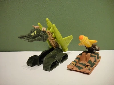 Lot of 2 Original Kenner Mega Force Military Vehicles - Brimstone Strikemaster - Image 1 of 4