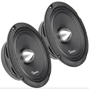 1000 Watts Midrange Speakers for Car Audio Systems TPT-MR6-4 Bullet 4 Ohm Sha... - Foto 1 di 8