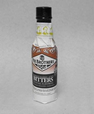 FEE BROTHERS AGED WHISKEY BARREL BITTERS 5OZ 5 oz. Fee Bros WHISKEY BARREL Aromatic BITTERS Cocktail Flavoring