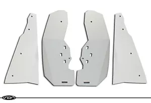 ¡NUEVO! Flapas de barro Polaris RZR XP 1000 y XP1000-4/brotes de guardabarros por PDP -- BLANCO -- - Imagen 1 de 12