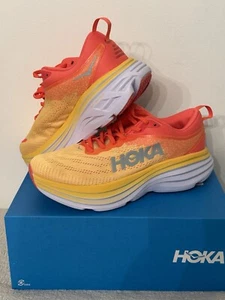 Size 7D - Men’s Hoka One One Bondi 8 Orange With Defects - Picture 1 of 10