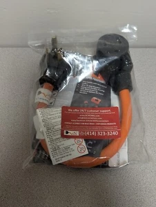 Flexible Welder Adapter NEMA 10-30P to NEMA 6-50R 1.5ft - Picture 1 of 6