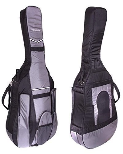 Tonareli Designer 3/4 size Bass Gig Bag - Black - Grey - Image 1 of 4