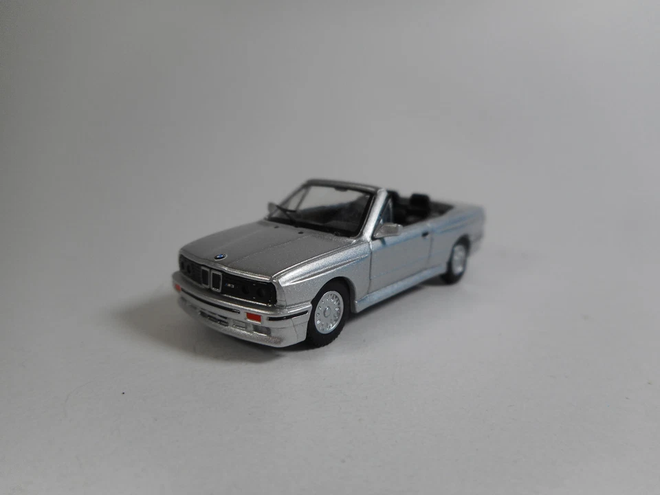 1 87 MINICHAMPS Bmw M3 (E30) Cabriolet Silver 1988 870020232