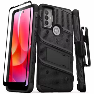 ZIZO Bolt for Moto G Power 2022 w/ Glass Protector, Holster & Lanyard - Picture 1 of 6