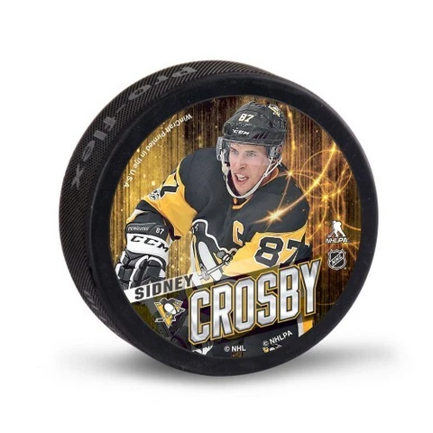 SIDNEY CROSBY PITTSBURGH PENGUINS COLLECTOR'S EDITION PUCK NHL LICENSED Cover