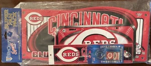 Cincinnati Reds Fan Pack - License Plate, Team Sticker, and Key Chain - Picture 1 of 1