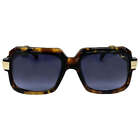 Sunglasses Cazal Legends 607/3 017 56 18 140 Havana Gold Blue Gradient Lenses 10
