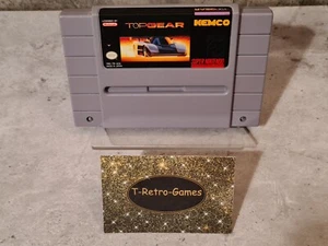 SNES Super Nintendo Top Gear NTSC USA Modul - Picture 1 of 6