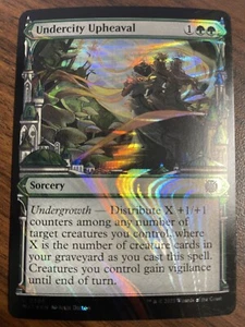 MTG - Undercity Upheaval 205 - Showcase Halo Foil - MOM: The Aftermath MAT - NM - Bild 1 von 2