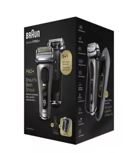 Braun Series 9 Pro+ rasoio con pulizia, stazione di ricarica e custodia di alimentazione 9575cc** - Foto 1 di 5