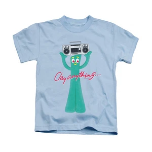 GUMBY CLAY ANYTHING Toddler & Boy Kids Graphic Tee Shirt 2T 3T 4T 4 5-6 7 - Picture 1 of 3