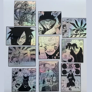 Pacchetto adesivi pannello manga Naruto A - adesivi per laptop anime - Foto 1 di 3
