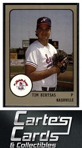 Tim Birtsas 1988 ProCards #477  Nashville Sounds