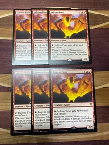 1x Inferno Titan - quasi nuovo - BLC 0198 MTG Magic The Gathering - Foto 1 di 1