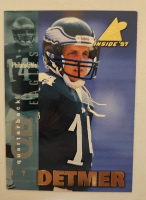 1997 Pinnacle Inside #84 Ty Dermer ~ Philadelphia Eagles! - Image 1 of 2