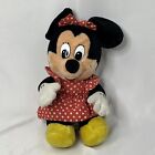 Vintage Minnie Mouse 1980's -  10" Plush Doll Disneyland Disney World