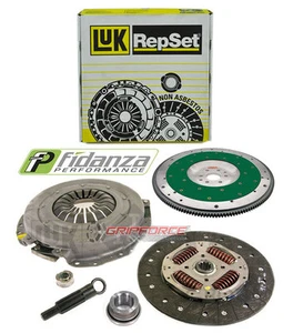 LUK CLUTCH SET & FIDANZA ALUMINUM FLYWHEEL 96-04 FORD MUSTANG GT 4.6L 6-BOLT - Picture 1 of 3