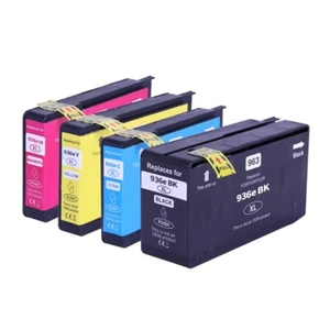 4PK 936 Compatible Ink Cartridges For HP 936e OfficeJet Pro 9110 9120 9135e 9730 - Zdjęcie 1 z 5