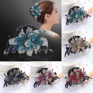 Pinza de pelo acrílica grande 2024 flor clip de tiburón accesorios para el cabello Updo - Imagen 1 de 17