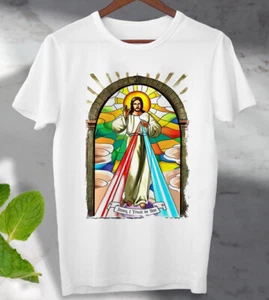 T-Shirt Jesus Trust In You The Passion Of Christ Unisex Herren Damen Top - Bild 1 von 1