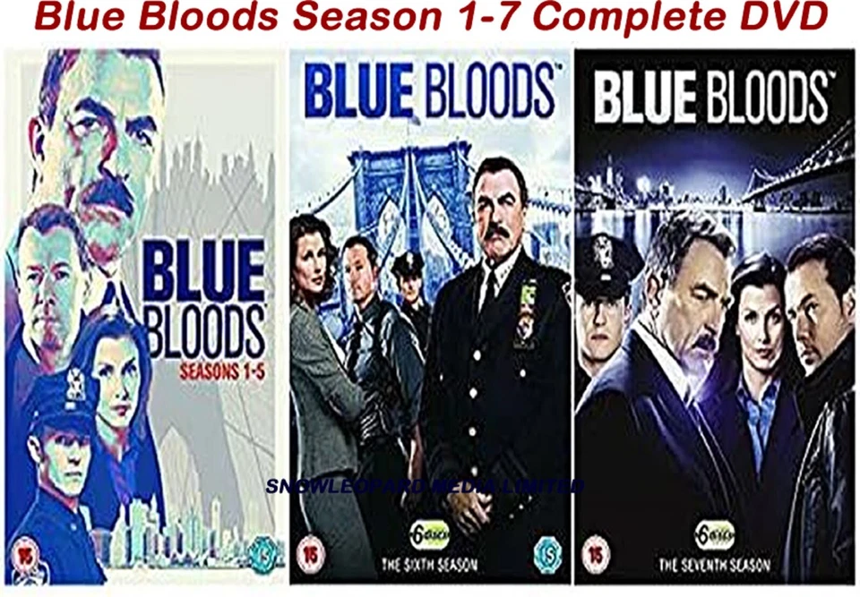 BLUE BLOODS SEASON 1-7 COMPLETE DVD COLLECTION Series 1 2 3 4 5 6 7 New UK R2 - Image 1 of 1
