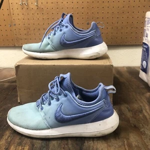 Nike Women's Roshe Two BR W Polarized Blue/Polarized Blue 896445-400 Size 8.5 - Picture 1 of 12