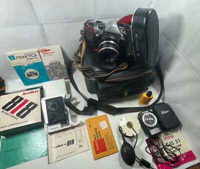 Vintage Hanimex Praktica Super TL Camera 📸 w/ Case & Cover And More / READ - Image 1 of 4