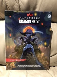 Dungeons & Dragons Waterdeep Dragon Heist 5e Adventure Book - Picture 1 of 3