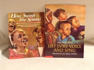 How Sweet The Sound and Lift Ev'Ry Voice And Sing Books Paperbacks Scholast C-19 - Picture 1 of 8
