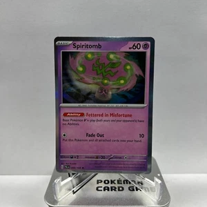 Pokemon TCG Spiritomb 089/193 Holo Rare SV Paldea Evolved PAL EN NM - Picture 1 of 2