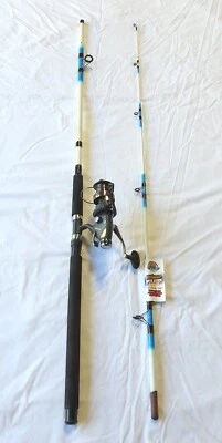 Carrete Nite Stick Spinning Catfish Combo 10' 2 piezas/9 BB Cebo Corredor  Foto 1 de 4