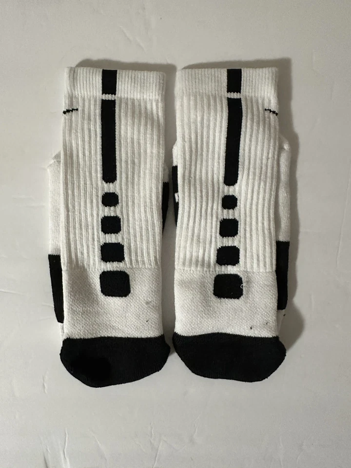 Nike Elite Basketball Cushioned Crew Socks LARGE  (8-12)  - Image 1 of 1