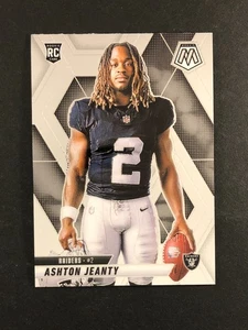 2025 Mosaic Football Ashton Jeanty RC #287 Rookie Variation Base Card Raiders - Picture 1 of 2