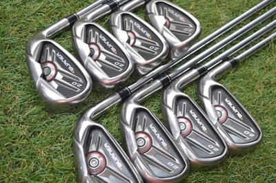 TaylorMade Burner 2.0 Iron Set 4-9 Pw Aw 8pc RH Steel Regular Men Golf Club - Image 1 of 4