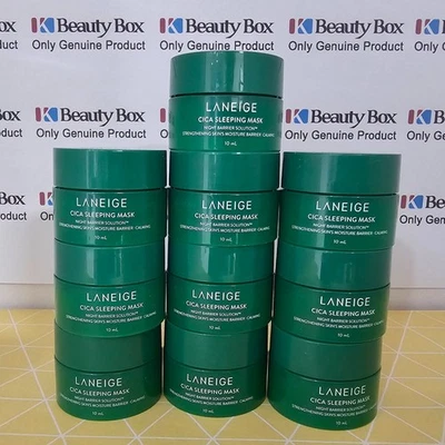 LANEIGE Cica Sleeping Mask 10ml Soothing Care Moisturizing Night Cream K-Beauty - Image 1 of 4