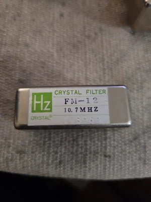 HZ Crystal Filter FM-12 10.7 MHZ - Image 1 of 2