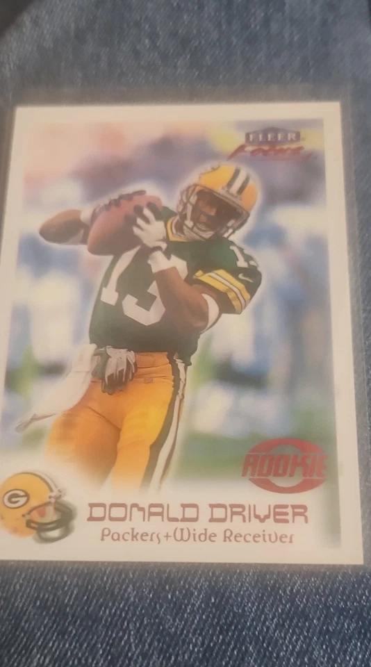 1999 Fleer Focus - Rookie Donald Driver #118 /3850 (RC) - Imagem 1 de 1
